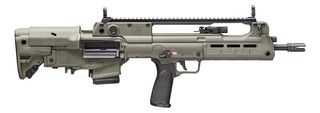 Springfield Armory Hellion 5.56 NATO Semi-Auto Bullpup Rifle with 16" barrel and ODG stock features a ten-round magazine